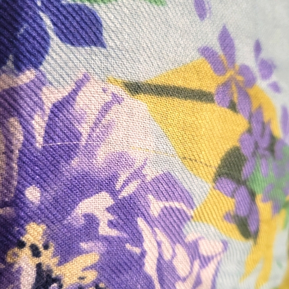 Talbots Multicolored Floral Scarf Shawl - Picture 4 of 6